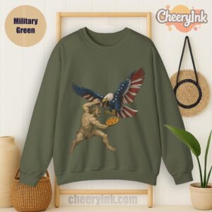 Sweatshirt Battle For The Last Slice Military
