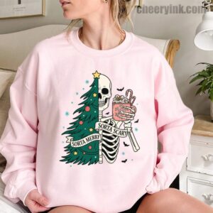 Sweatshirt Christmas Skeleton 11