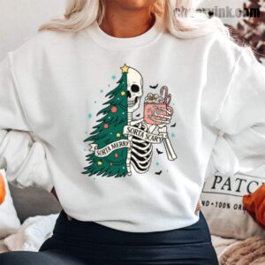 Sweatshirt Christmas Skeleton 13