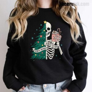 Sweatshirt Christmas Skeleton 15