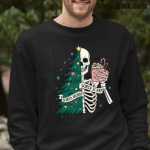 Sweatshirt Christmas Skeleton 16