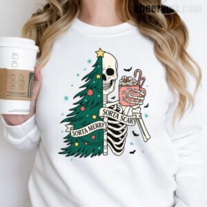 Sweatshirt Christmas Skeleton 17