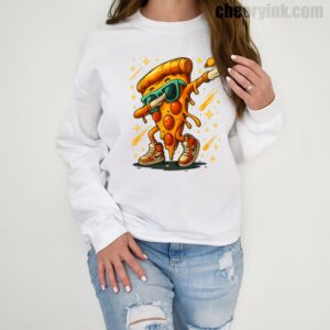 Sweatshirt Dabbing Pizza Slice 1