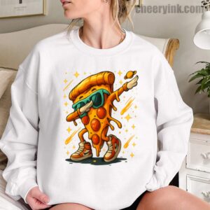 Sweatshirt Dabbing Pizza Slice 12