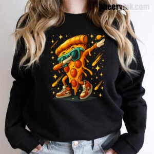 Sweatshirt Dabbing Pizza Slice 15