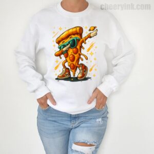 Sweatshirt Dabbing Pizza Slice 4