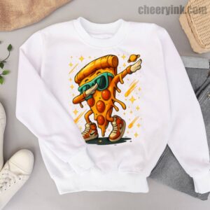 Sweatshirt Dabbing Pizza Slice 6