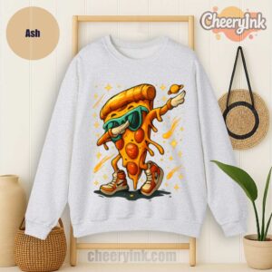 Sweatshirt Dabbing Pizza Slice