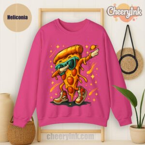 Sweatshirt Dabbing Pizza Slice
