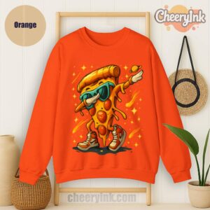 Sweatshirt Dabbing Pizza Slice