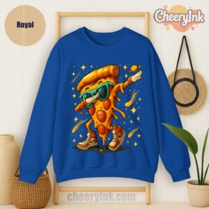 Sweatshirt Dabbing Pizza Slice