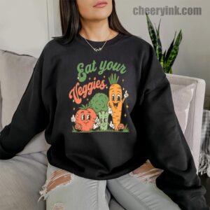 Sweatshirt Eat Your Veggies 10