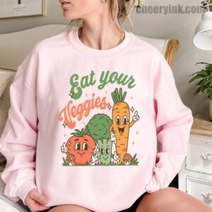 Sweatshirt Eat Your Veggies 11