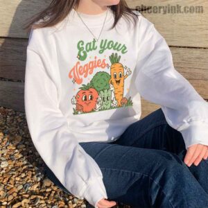 Sweatshirt Eat Your Veggies 14