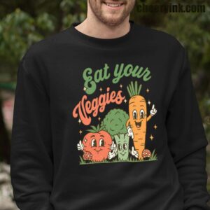 Sweatshirt Eat Your Veggies 16