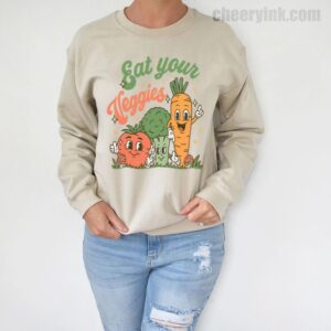 Sweatshirt Eat Your Veggies 5