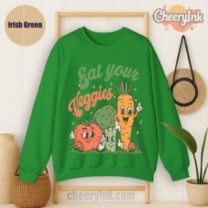 Sweatshirt Eat Your Veggies Irish