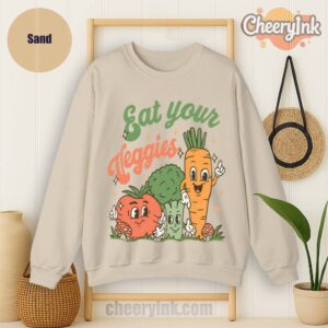 Sweatshirt Eat Your Veggies