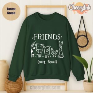 Sweatshirt Friends Not Food Forest
