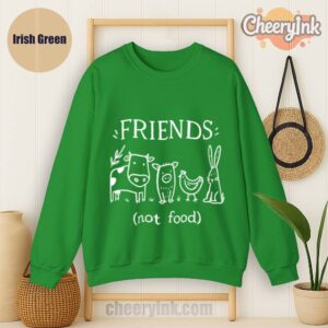 Sweatshirt Friends Not Food Irish