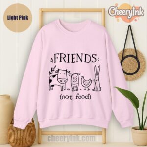 Sweatshirt Friends Not Food Light