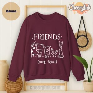 Sweatshirt Friends Not Food