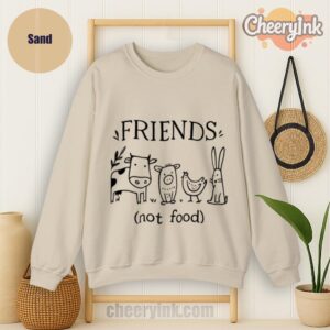 Sweatshirt Friends Not Food