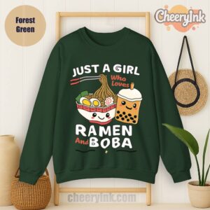 Sweatshirt Funny Food Friends 1 Forest