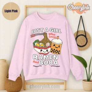 Sweatshirt Funny Food Friends 1 Light