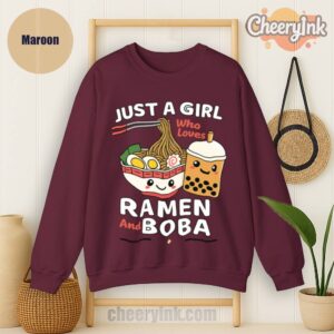 Sweatshirt Funny Food Friends 1