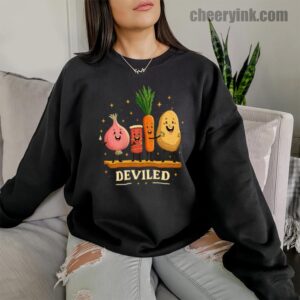 Sweatshirt Funny Food Friends 10