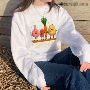 Sweatshirt Funny Food Friends 14