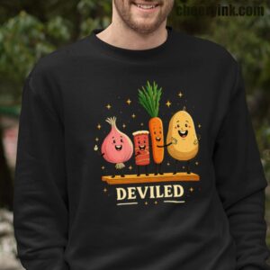 Sweatshirt Funny Food Friends 16
