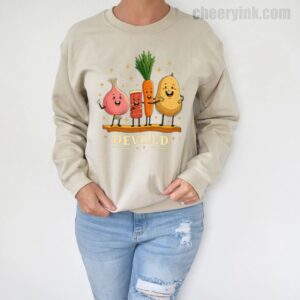 Sweatshirt Funny Food Friends 5