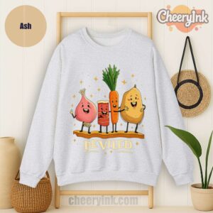 Sweatshirt Funny Food Friends