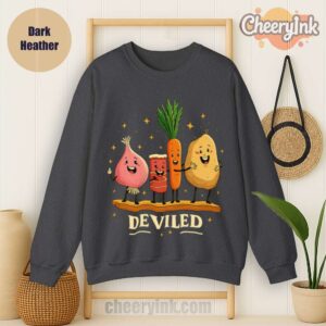 Sweatshirt Funny Food Friends Dark