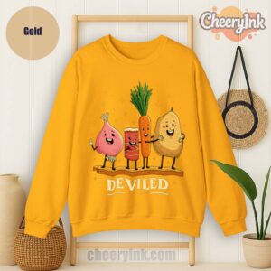 Sweatshirt Funny Food Friends