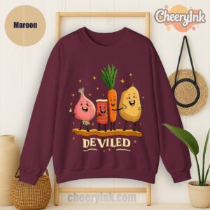 Sweatshirt Funny Food Friends