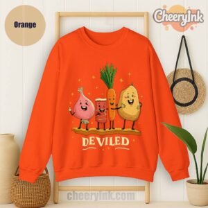 Sweatshirt Funny Food Friends