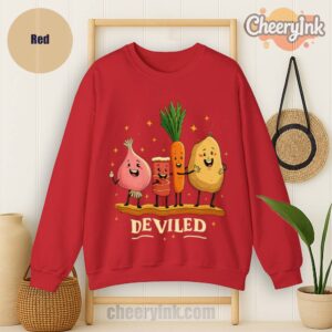 Sweatshirt Funny Food Friends