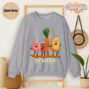 Sweatshirt Funny Food Friends Sport