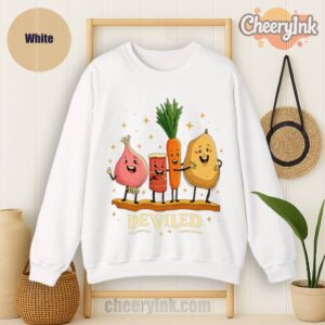 Sweatshirt Funny Food Friends