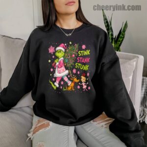 Sweatshirt Green Monster Christmas 10