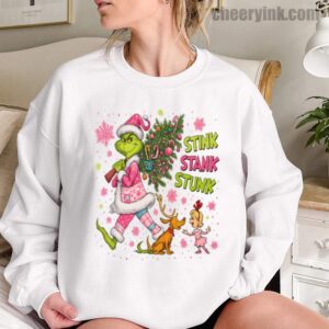 Sweatshirt Green Monster Christmas 12