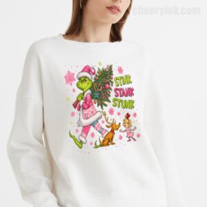Sweatshirt Green Monster Christmas 18