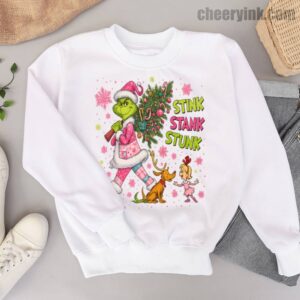 Sweatshirt Green Monster Christmas 6