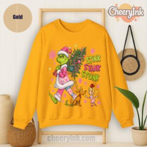 Sweatshirt Green Monster Christmas