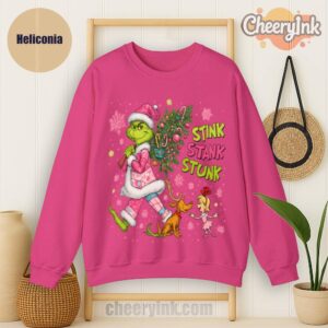 Sweatshirt Green Monster Christmas