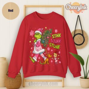 Sweatshirt Green Monster Christmas