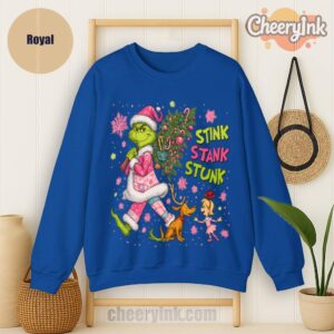 Sweatshirt Green Monster Christmas